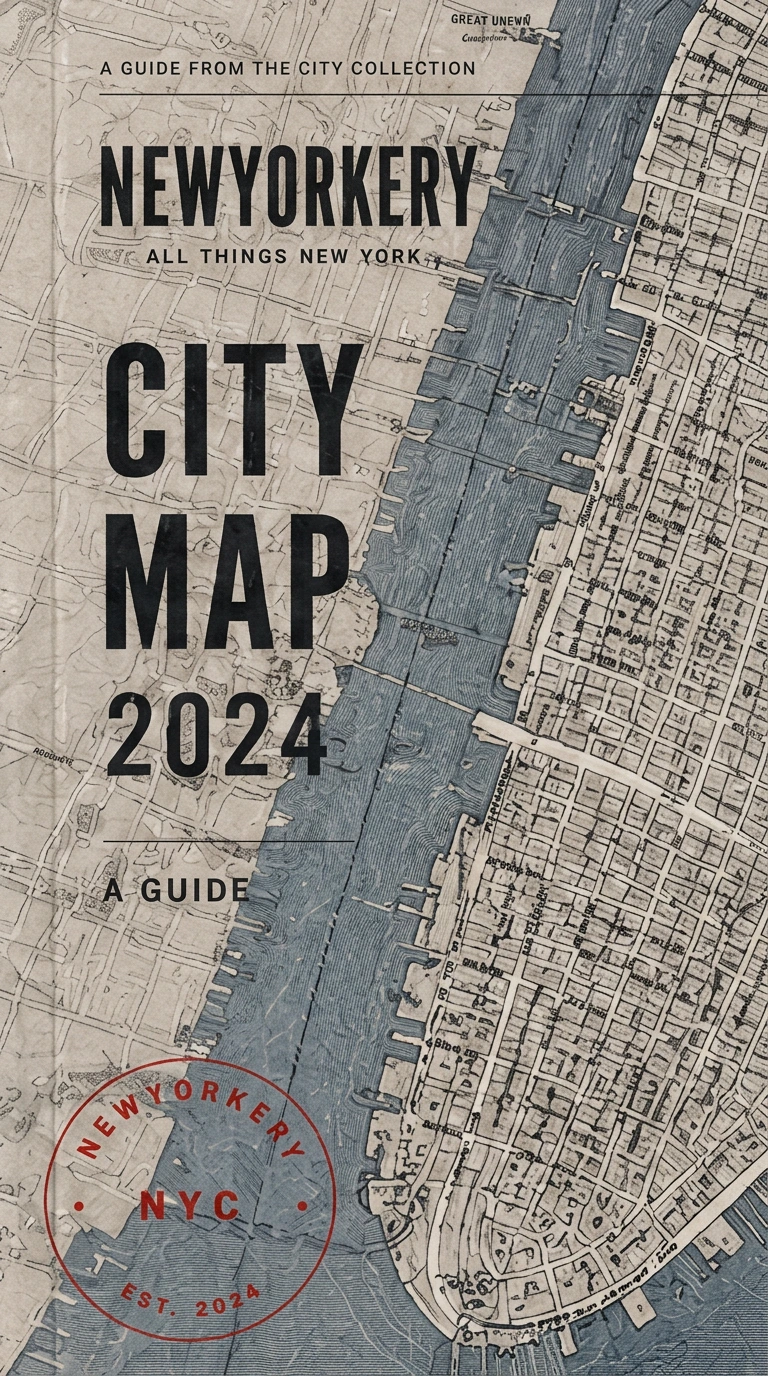 No.01 City Map — NEWYORKERY guide cover